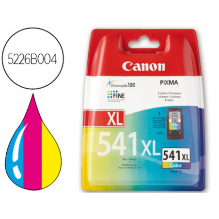 Tinteiro Canon CL-541XL Cores