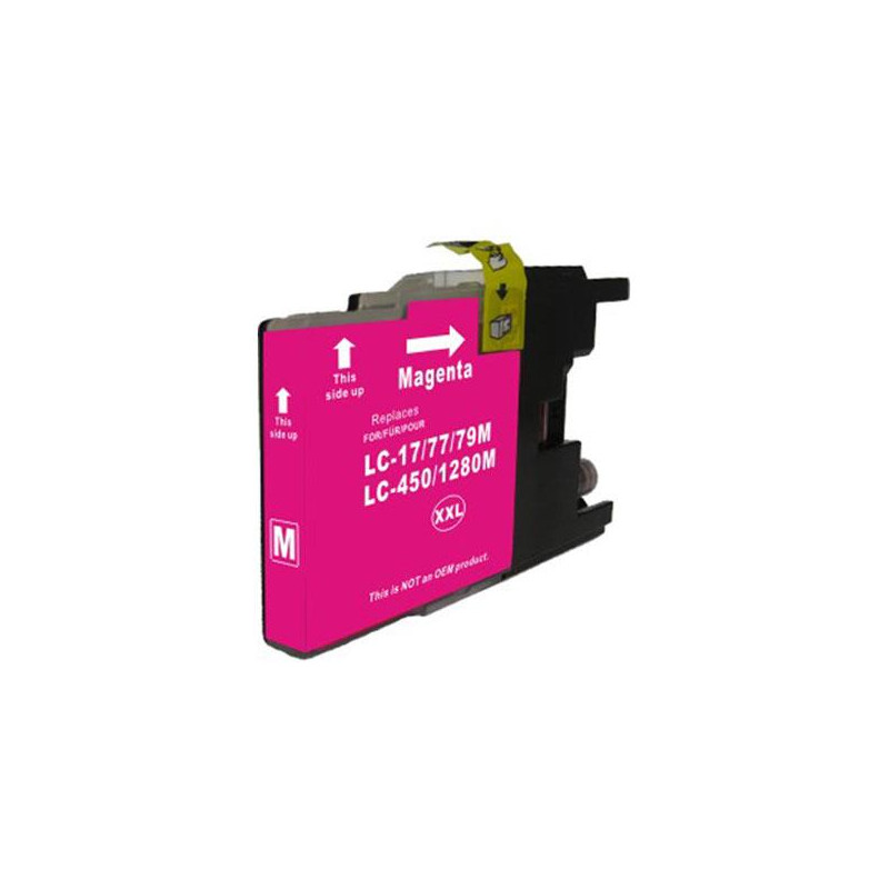 Tinteiro Brother Compativel LC-1280M XL Magenta