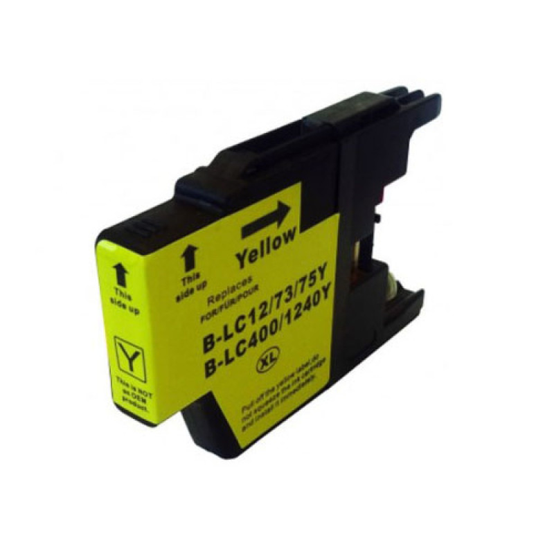 Tinteiro Brother Compativel LC-1280A XL Amarelo