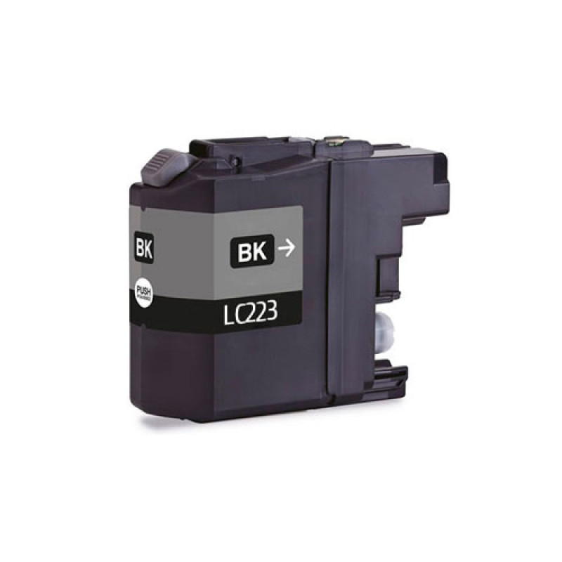Tinteiro Brother Compativel LC-223BK Preto
