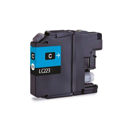 Tinteiro Brother Compativel LC-223C Azul