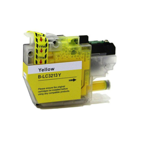 Tinteiro Brother Compativel LC-3213/LC-3211Y Amarelo