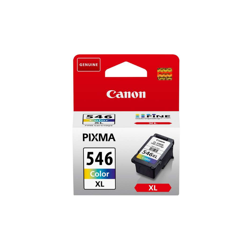 Tinteiro Canon CL-546XL Cores