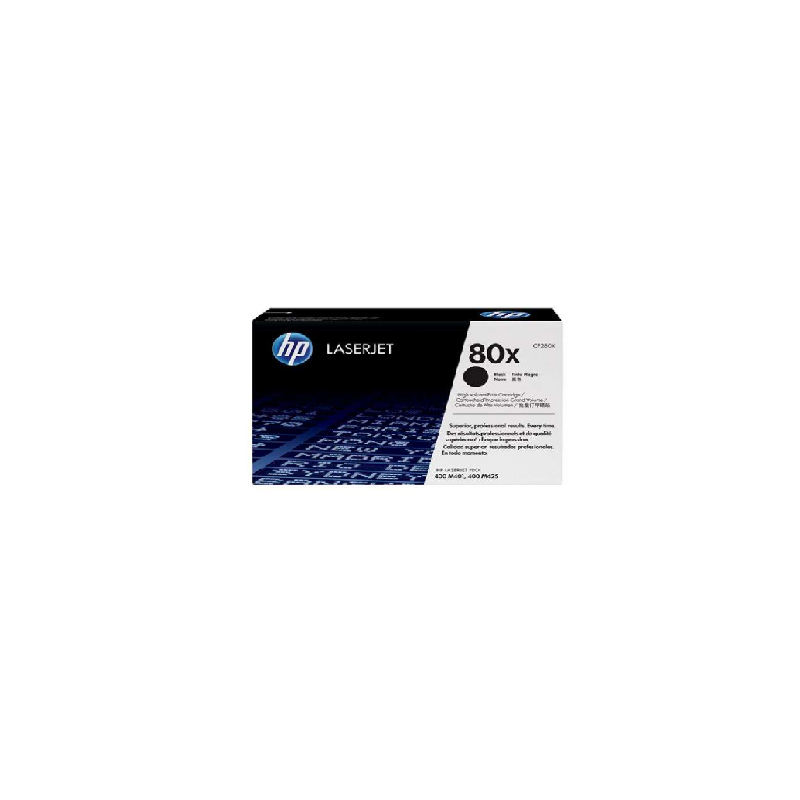 Toner HP 80X Preto