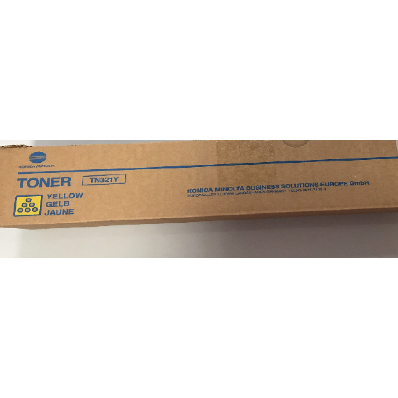 Toner Konica Minolta Bizhub TN-321 Amarelo