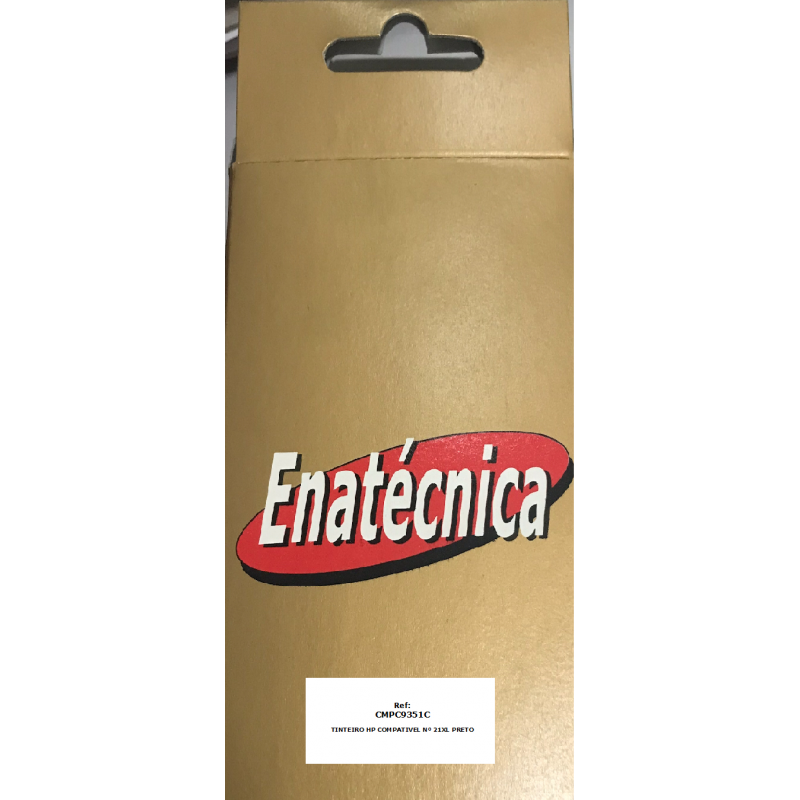 Tinteiro HP Compativel 21XL Preto