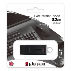 Pen Kingston 64GB Data Traveler Exodia USB 3.2