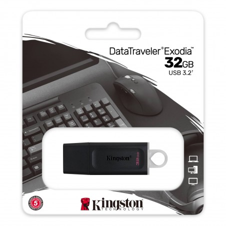 Pen Kingston 64GB Data Traveler Exodia USB 3.2