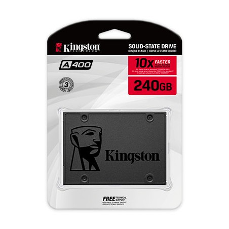 DISCO KINGSTON SSD 240GB SATA3 A400 - 500R/350W