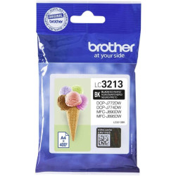 Tinteiro Brother LC-3213BK Preto