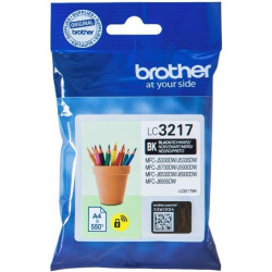 Tinteiro Brother LC3217BK Preto