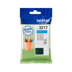Tinteiro Brother LC3217C Azul