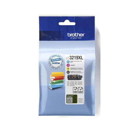 Tinteiro Brother LC3219XLVALE (Pack 4 cores)